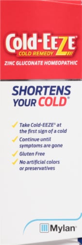 Cold-EEZE® Wild Cherry Zinc Homeopathic Cold Remedy Lozenges Perspective: right
