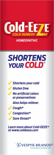 Cold-EEZE Plus Defense Mixed Berry Cold & Flu Zinc Lozenges Perspective: right