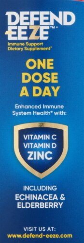 Defend-Eeze Pomegranate Immune Support Dietary Supplement Lozenges Perspective: right