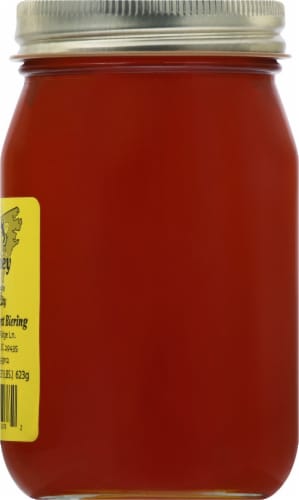 Bee City Pure Raw Honey Perspective: right