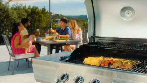 Oscarware® Disposable Grill Topper Perspective: right