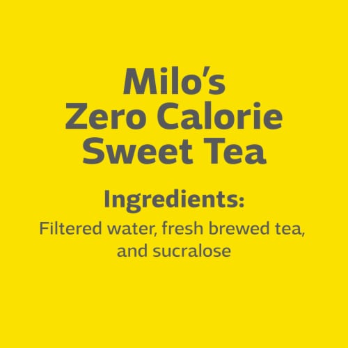 Milo's® Sweet Iced Tea Bottle Perspective: right