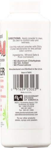 Thai Deoderant Stone Crystal & Cornstarch Powder Deoderant Perspective: right
