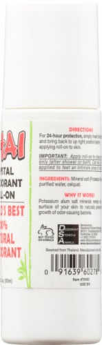 Thai Deodorant Stone Thai Crystal Deodorant Mist Roll-On Perspective: right