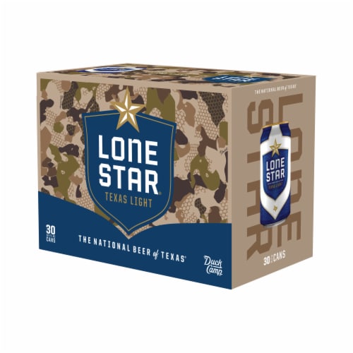 Lone Star Light Texas Lager Beer Perspective: right