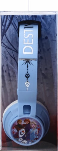 Ekids Frozen Bluetooth Headphones - Blue Perspective: right