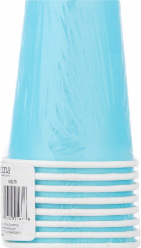 Creative Converting Celebrations Party Cup - Pastel Blue - 8 pk Perspective: right