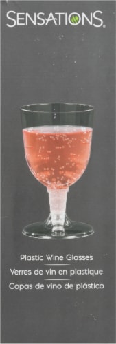 Sensations Wine Glass - Clear Perspective: right