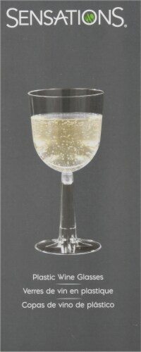 Sensations Wine Glass - Clear Perspective: right