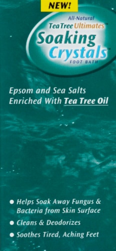 TeaTree Ultimates® Soaking Crystals Foot Bath Perspective: right