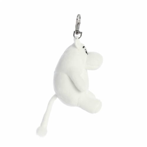 Aurora Mini White 3.5inches Moomin Keychain Adorable Stuffed Animal ...