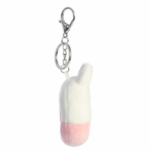 Aurora Mini Pink Molang 3inches Donut Molang Keychain Playful Stuffed ...