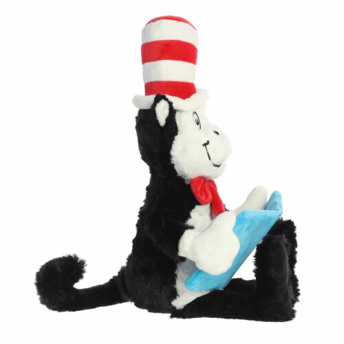 Aurora Large Black Dr. Seuss 17 inch Storytime Cat In The Hat Whimsical ...