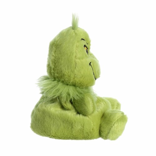 Aurora Mini Green Dr. Seuss Palm Pals 5 inch Grinch Whimsical Stuffed Animal Perspective: right