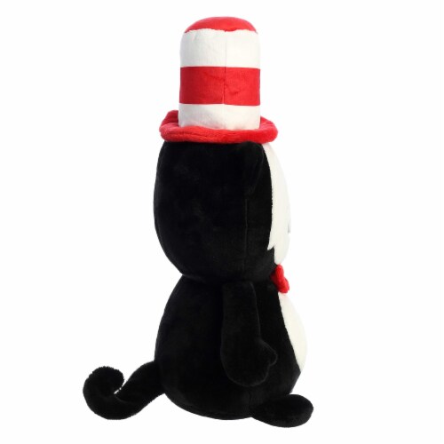Aurora Medium Multicolor Dr. Seuss 12 inch Pop Art Cat In The Hat Whimsical Stuffed Animal, One ...