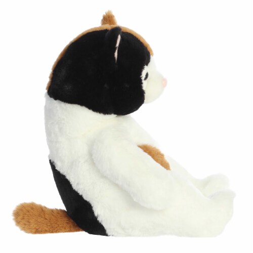 Aurora Large White Sluuumpy 15 inch Da Calico Cozy Stuffed Animal, One ...
