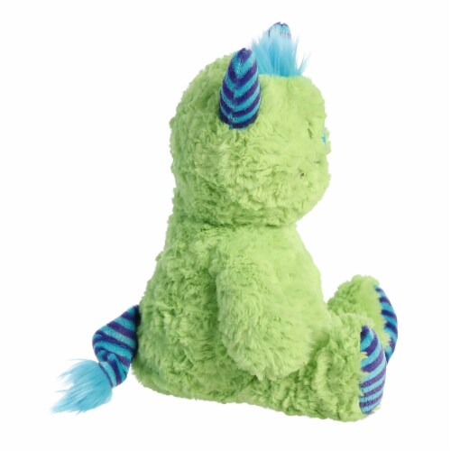 ebba Medium Green Monster 11.5 inch Wazu Playful Baby Stuffed Animal ...