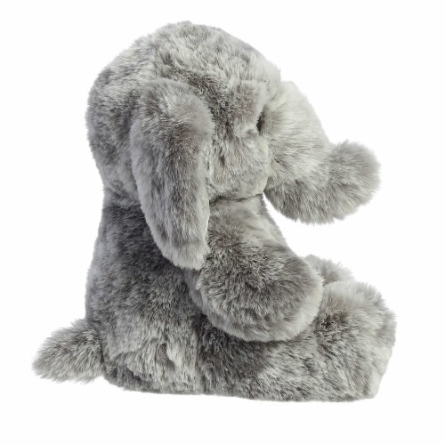 ebba Small Gray Emery Elephant 9.5 inch Emery Playful Baby Stuffed ...
