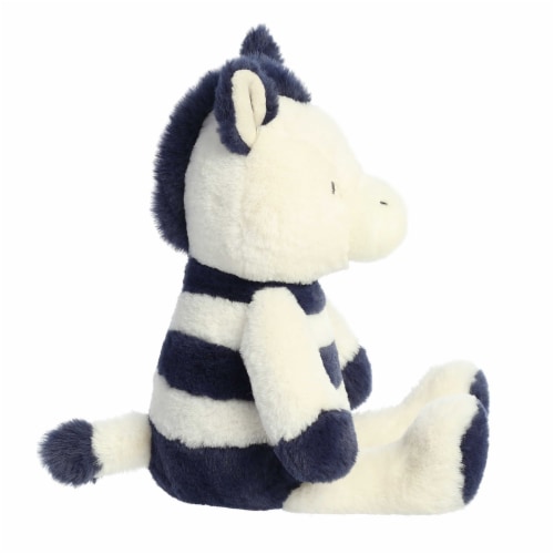 ebba Large White Contemporary Jungle 13 Zipz Zebra Vibrant Baby Stuffed ...