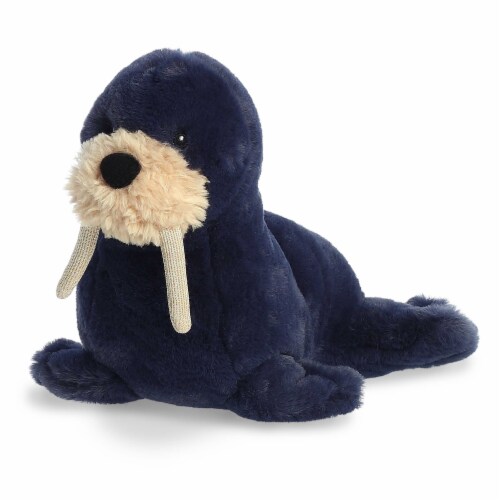 ebba Small Blue Splasheez 9 Walrus Colorful Baby Stuffed Animal, 1 PC ...