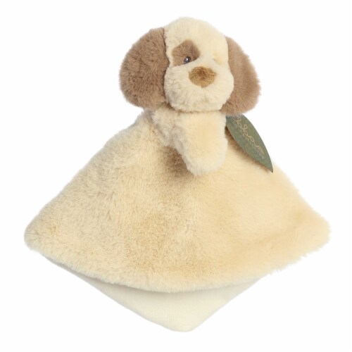 ebba Medium Brown Eco ebba 12 inch Toddy Dog Luvster Eco-Friendly Baby Stuffed Animal, One Size ...