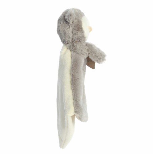ebba Medium Gray Eco Ebba 12 Owlet Luvster Snuggly Baby Stuffed Animal, 1 PC - Dillons Food Stores