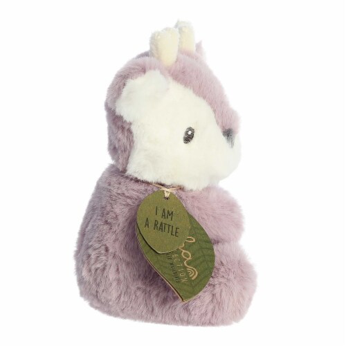 ebba Small Purple Eco Ebba 6 Fawn Rattle Playful Baby Stuffed Animal, 1 ...