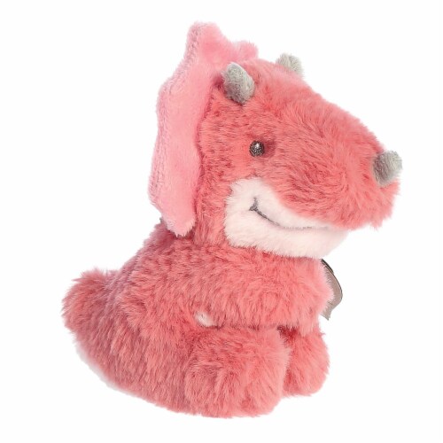 ebba Small Pink Eco ebba 5.5 inch Tai Tricera Rattle Eco-Friendly Baby ...