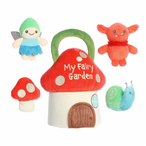 ebba Small Red Baby Talk 8 inch My Fairy Garden Engaging Baby Stuffed ...