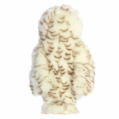 Aurora Large White Miyoni 15 inch Snowy Owl Realistic Stuffed Animal ...