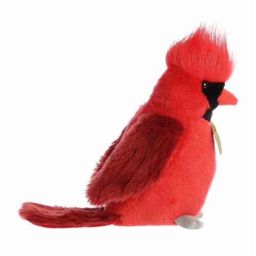 Aurora Small Red Miyoni 9 Inch Cardinal Realistic Stuffed Animal, One ...