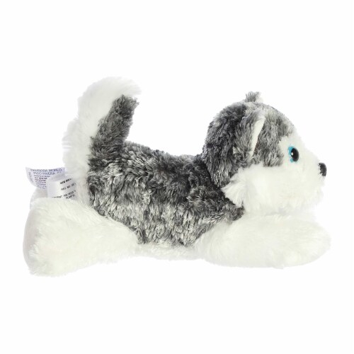 Aurora Mush HUSKY 8 Inch Flopsie Plush Siberian Alaskan Dog Stuffed Animal,  1 - Foods Co.