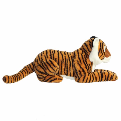 Aurora Large Orange Super Flopsie 28 inch Bengal Tiger Adorable Stuffed ...