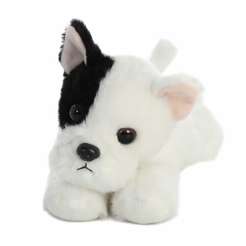 Aurora Small White Mini Flopsie 8 inch French Bulldog Pup Adorable Stuffed Animal, One Size - Kroger