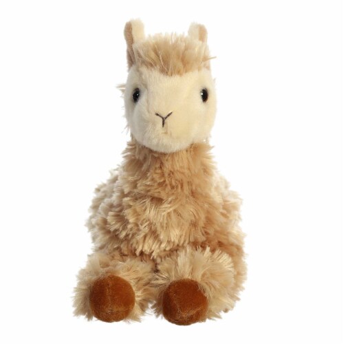 Aurora Small Brown Mini Flopsie 8inch Louis Llama Adorable Stuffed ...