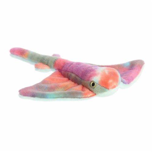 Aurora Small Rainbow Mini Flopsie 8inches Rainbow Sting Ray Adorable Stuffed Animal, One Size ...