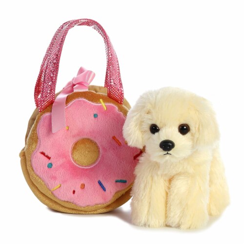 Aurora World Fancy Pals Pet Carrier Yummy Donut Puppy Plush 1 Harris Teeter