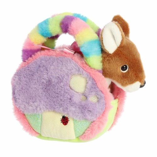 Aurora Small Brown Fancy Pals 8 inch Enchanted Fawn Fashionable Stuffed ...