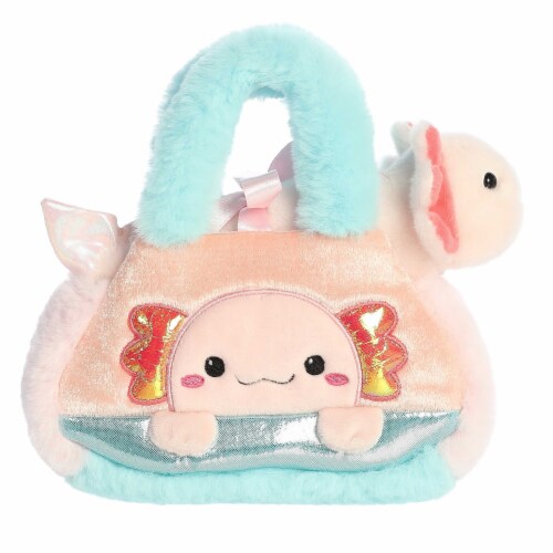 Aurora Small Pink Fancy Pals 7.5inches Peek-A-Boo Axolotl Fashionable ...