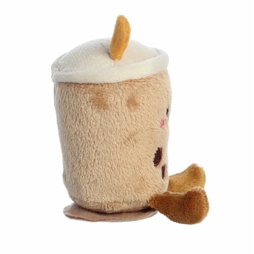 Aurora Mini Brown Shoulderkins 4.5 inch Bubbly Boba Adorable Stuffed ...