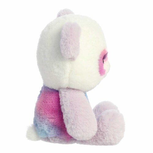 Aurora Small Purple Sweet Pop 9 inch Grape Swirl Panda Colorful Stuffed ...