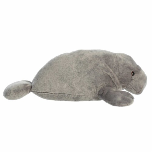 Aurora Large Gray Grand Flopsie 16 inches Manny Manatee Adorable Stuffed Animal, One Size - Kroger