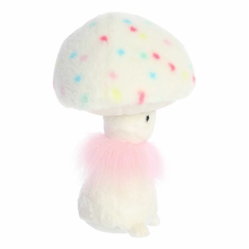 Aurora Small White Fungi Friends 9 inch Vanilla Cupcake Vibrant Stuffed ...