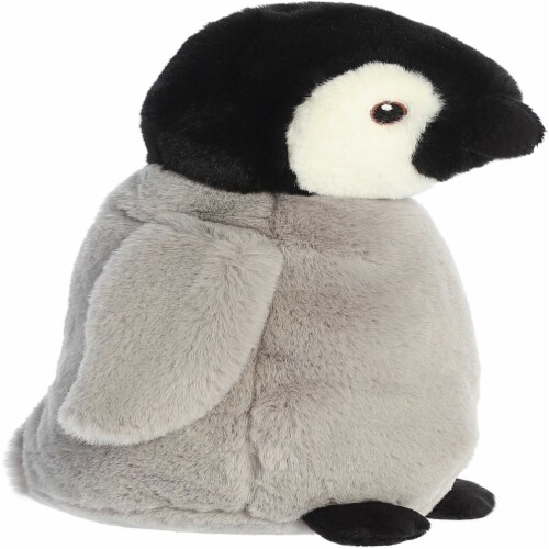 Aurora Medium Gray Eco Nation 10 inch Baby Penguin Eco-Friendly Stuffed ...