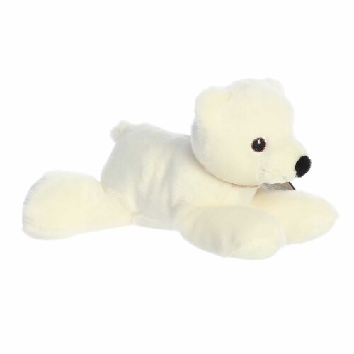 Aurora Small White Eco Nation Eco Softies 8 inches Polar Bear Eco ...