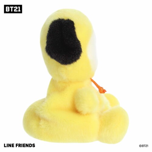 Aurora Mini Yellow BT21 Palm Pals 5 inches CHIMMY Lovable Stuffed Doll ...