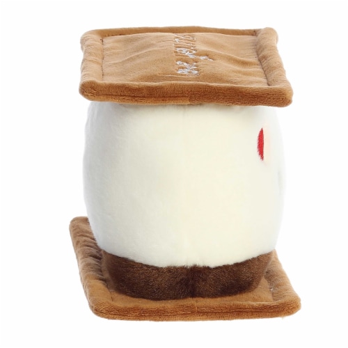 Aurora Small White JUST SAYIN' 9 inch Love You S'more Witty Stuffed ...