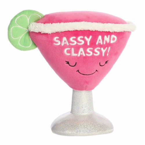 Aurora Small Pink JUST SAYIN' 9 Inch Sassy And Classy Cocktail Witty ...