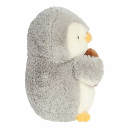 Aurora Small Grey PomPom Penguin 8 Gingerbread Man Festive Stuffed ...