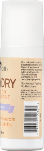 Zion Health ClayDry Natural Deodorant Perspective: right